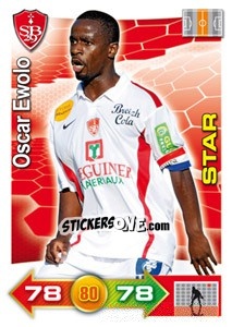 Sticker Oscar Ewolo - FOOT 2011-2012. Adrenalyn XL n. 61 - Panini