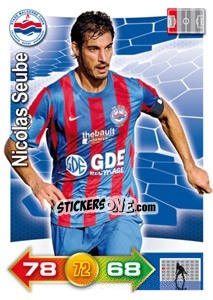 Sticker Nicolas Seube - FOOT 2011-2012. Adrenalyn XL n. 67 - Panini