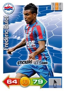 Sticker Frédéric Bulot - FOOT 2011-2012. Adrenalyn XL n. 69 - Panini