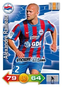 Sticker Alexandre Raineau - FOOT 2011-2012. Adrenalyn XL - Panini