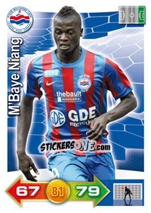 Sticker M'Baye Niang - FOOT 2011-2012. Adrenalyn XL n. 75 - Panini