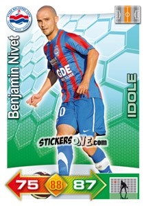 Sticker Benjamin Nivet - FOOT 2011-2012. Adrenalyn XL n. 79 - Panini