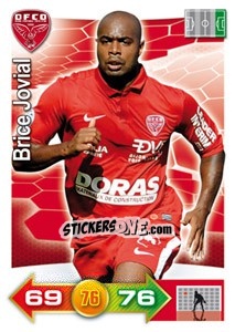 Sticker Brice Jovial - FOOT 2011-2012. Adrenalyn XL n. 91 - Panini