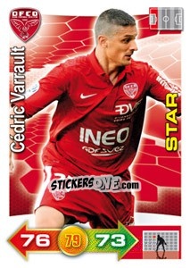 Sticker Cédric Varrault - FOOT 2011-2012. Adrenalyn XL - Panini