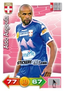 Cromo Aldo Angoula - FOOT 2011-2012. Adrenalyn XL - Panini