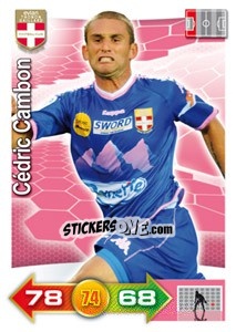 Sticker Cédric Cambon - FOOT 2011-2012. Adrenalyn XL - Panini