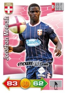 Cromo Jonathan Mensah - FOOT 2011-2012. Adrenalyn XL - Panini