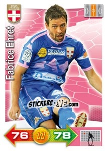 Sticker Fabrice Ehret - FOOT 2011-2012. Adrenalyn XL n. 103 - Panini