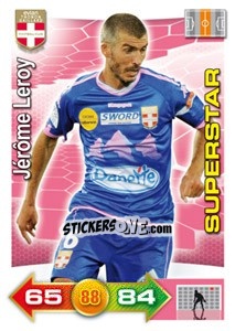 Sticker Jérôme Leroy - FOOT 2011-2012. Adrenalyn XL n. 110 - Panini