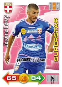 Figurina Jérôme Leroy - FOOT 2011-2012. Adrenalyn XL - Panini