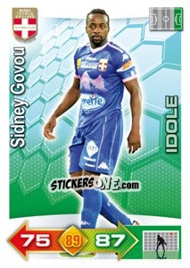 Sticker Sidney Govou - FOOT 2011-2012. Adrenalyn XL n. 112 - Panini