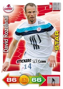 Sticker David Rozehnal - FOOT 2011-2012. Adrenalyn XL - Panini