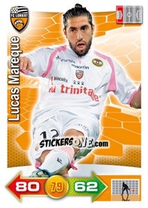 Figurina Lucas Mareque - FOOT 2011-2012. Adrenalyn XL - Panini