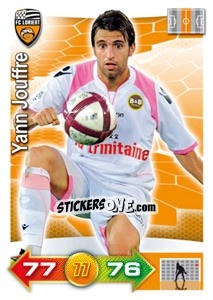 Sticker Yann Jouffre - FOOT 2011-2012. Adrenalyn XL n. 134 - Panini