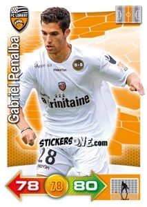 Figurina Gabriel Peñalba - FOOT 2011-2012. Adrenalyn XL n. 136 - Panini