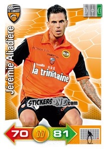 Sticker Jérémie Aliadière - FOOT 2011-2012. Adrenalyn XL - Panini