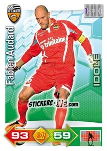 Sticker Fabien Audard - FOOT 2011-2012. Adrenalyn XL n. 143 - Panini