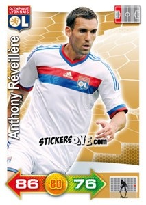 Sticker Anthony Réveillère - FOOT 2011-2012. Adrenalyn XL n. 149 - Panini