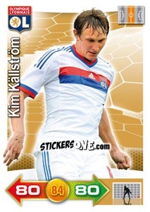Sticker Kim Källström - FOOT 2011-2012. Adrenalyn XL n. 152 - Panini