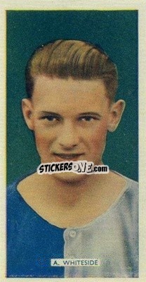 Sticker Arnold Whiteside - Popular Footballers 1936
 - Carreras