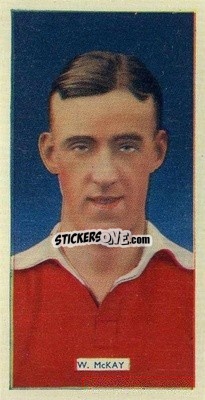 Sticker Bill McKay - Popular Footballers 1936
 - Carreras