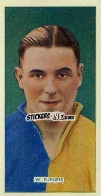 Sticker Billy Furness - Popular Footballers 1936
 - Carreras