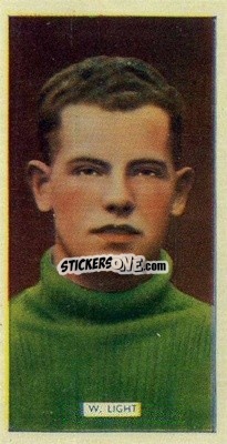 Sticker Billy Light - Popular Footballers 1936
 n. 45 - Carreras