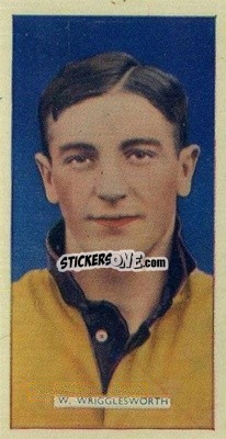 Sticker Billy Wrigglesworth - Popular Footballers 1936
 n. 12 - Carreras