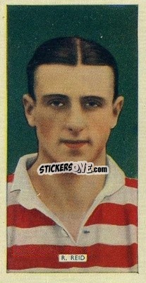 Sticker Bobby Reid - Popular Footballers 1936
 n. 3 - Carreras