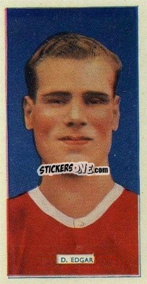 Sticker Danny Edgar - Popular Footballers 1936
 - Carreras