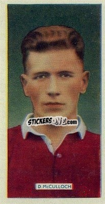 Cromo David McCulloch - Popular Footballers 1936
 n. 20 - Carreras