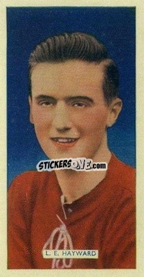 Sticker Eric Hayward - Popular Footballers 1936
 - Carreras