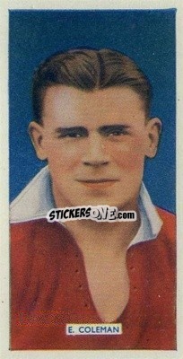 Sticker Ernest Coleman - Popular Footballers 1936
 - Carreras