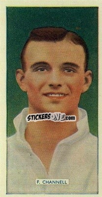 Sticker Fred Channell - Popular Footballers 1936
 n. 14 - Carreras
