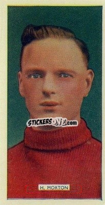Sticker Harold Morton - Popular Footballers 1936
 n. 19 - Carreras