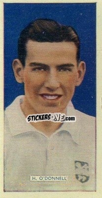 Sticker Hugh O'Donnell - Popular Footballers 1936
 n. 33 - Carreras