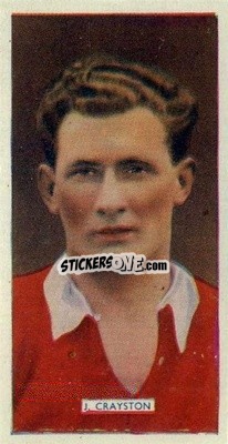 Sticker Jack Crayston - Popular Footballers 1936
 - Carreras