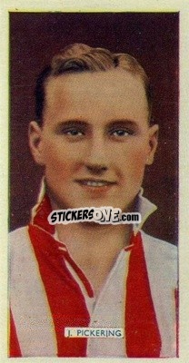 Sticker Jack Pickering - Popular Footballers 1936
 - Carreras