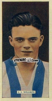 Sticker Jackie Williams - Popular Footballers 1936
 - Carreras