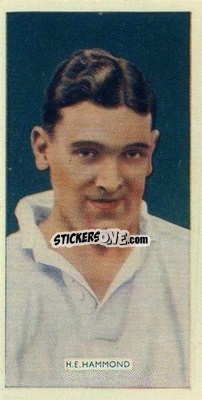 Sticker Jim Hammond - Popular Footballers 1936
 - Carreras