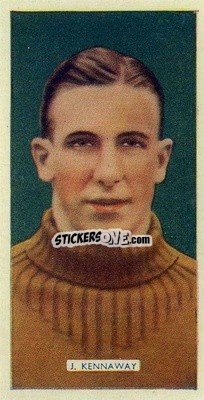 Sticker Joe Kennaway - Popular Footballers 1936
 n. 8 - Carreras