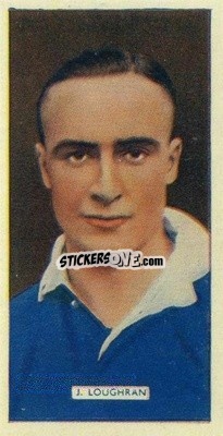 Sticker Joe Loughran - Popular Footballers 1936
 - Carreras