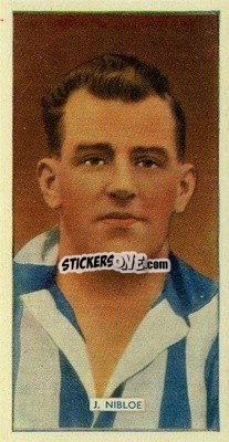 Sticker Joe Nibloe - Popular Footballers 1936
 - Carreras
