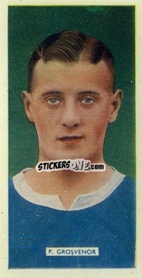 Sticker Percy Grosvenor - Popular Footballers 1936
 n. 28 - Carreras