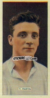 Sticker Ted Martin - Popular Footballers 1936
 - Carreras