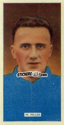 Sticker Willie Miller - Popular Footballers 1936
 - Carreras