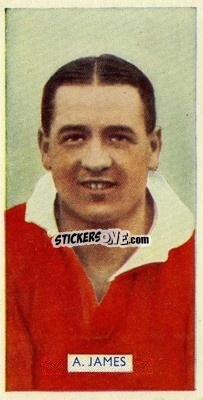 Sticker Alex James - Famous Footballers 1935
 - Carreras