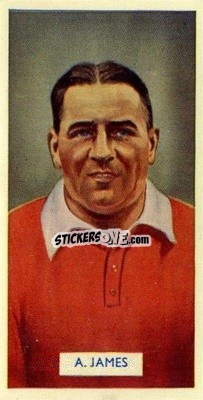 Sticker Alex James - Famous Footballers 1935
 - Carreras