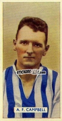 Cromo Aussie Campbell - Famous Footballers 1935
 - Carreras