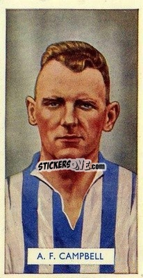 Sticker Aussie Campbell - Famous Footballers 1935
 - Carreras